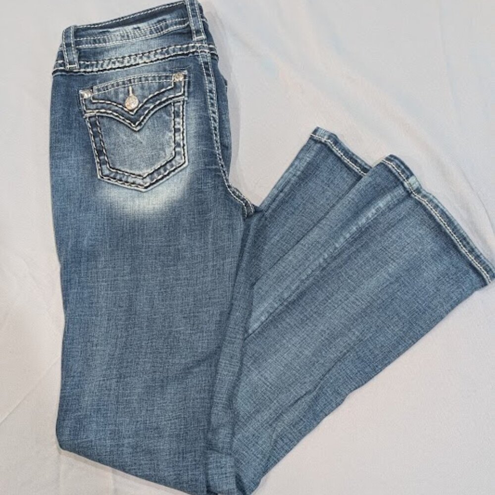 NWOT Miss Me Jeans Mid Rise Boot Denim